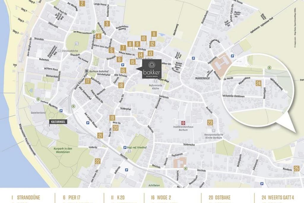 Logierhaus K15 Appartement 8 博尔库姆 外观 照片