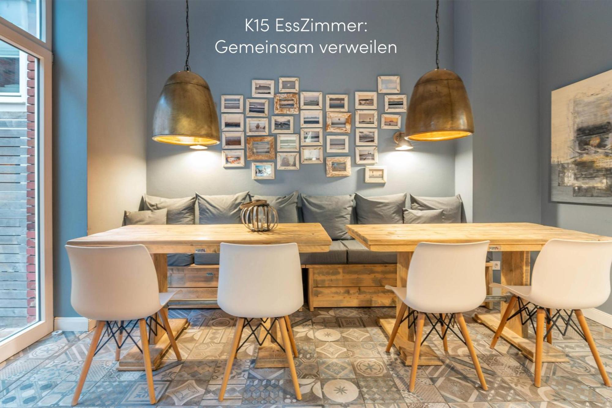 Logierhaus K15 Appartement 8 博尔库姆 外观 照片
